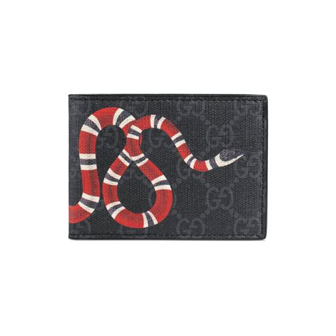 black snake gucci|Gucci wallet snake original.